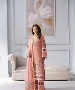 Celine Luxury Lawn by Rinessa 2025 | Coral Glow