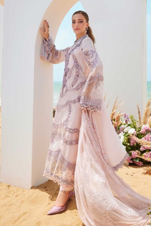 MARIA B Eid Luxury Lawn 2025 | EID LAWN-25-02 - Image 3