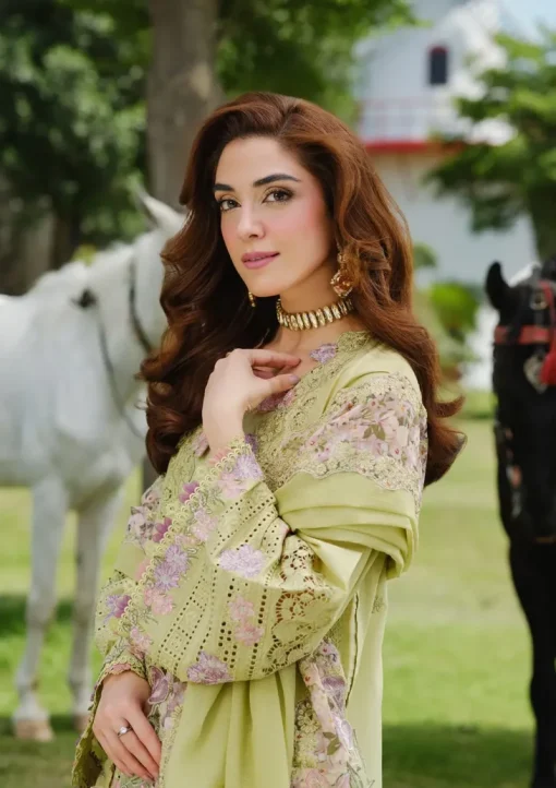 Elaf Luxury Lawn Vol 2 | ELH-1A - Image 3