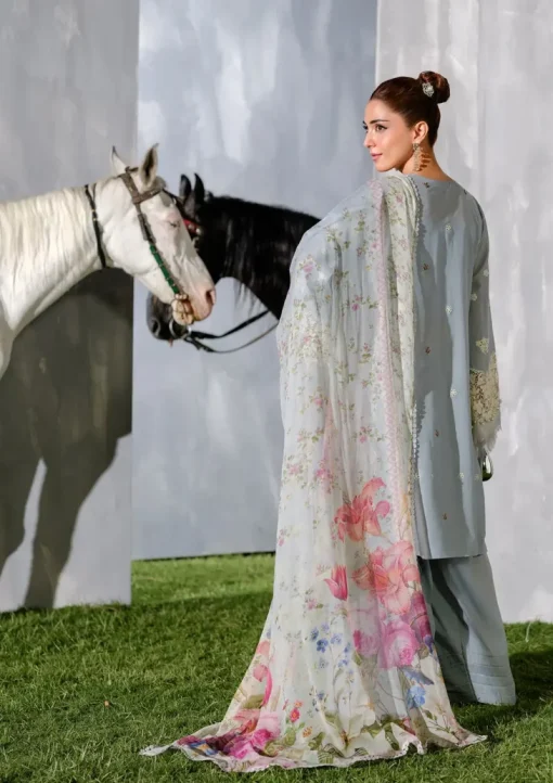 Elaf Luxury Lawn Vol 2 | ELH-7B - Image 2