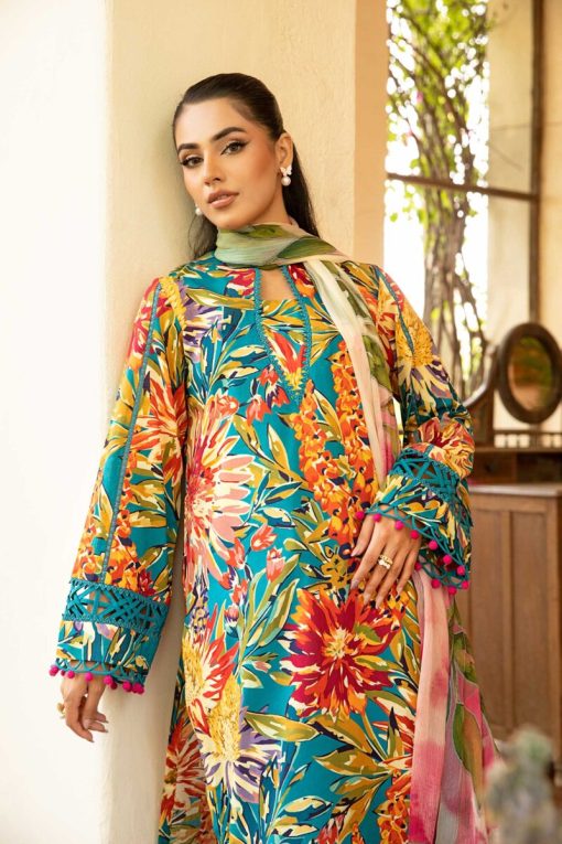 MBasics Eid Lawn 2025 | MB-CUS25-903A - Image 3