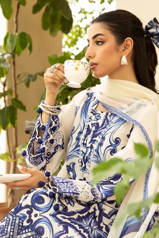 MBasics Eid Lawn 2025 | MB-CUS25-903B - Image 2