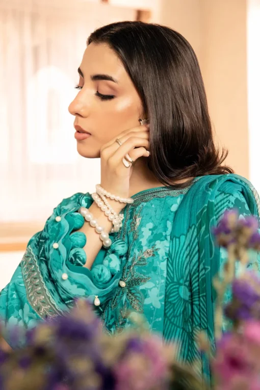 MBasics Eid Lawn 2025 | MB-CUS25-910A - Image 3