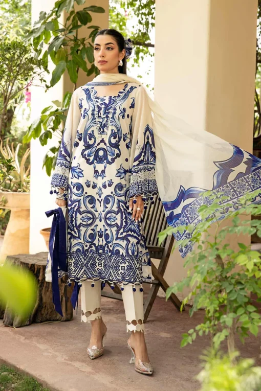 MBasics Eid Lawn 2025 | MB-CUS25-904A - Image 2