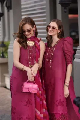 Noor Eid Luxe Chikankari' 25 by Saadia Aasad