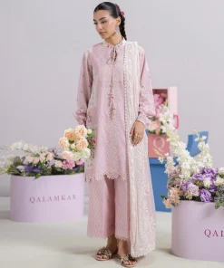 Qalamkar QPrints Embroidered Lawn 2025 | EM-02B