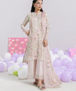 Qalamkar QPrints Embroidered Lawn 2025 | EM-03B