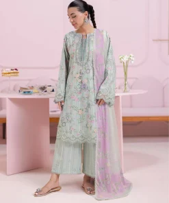 Qalamkar QPrints Embroidered Lawn 2025 | EM-05B