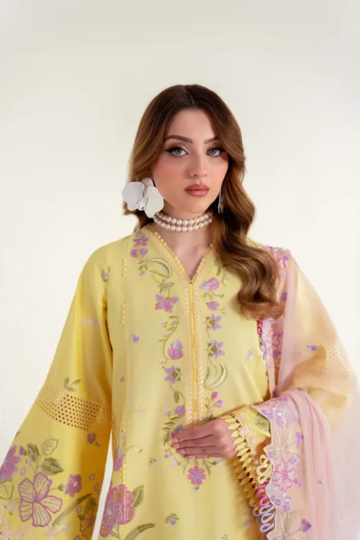 Sable Vogue Luxury Lawn 2025 | SL-01-25-V2 - Image 5