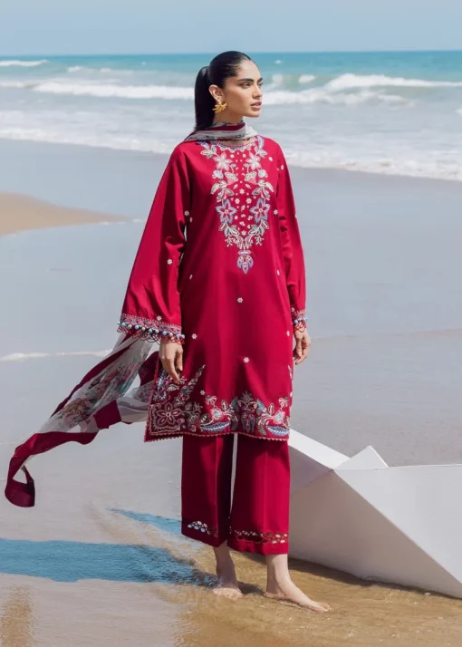 Sirra Luxury Lawn 2025 | SZL5419 - Image 2
