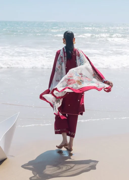 Sirra Luxury Lawn 2025 | SZL5419 - Image 3