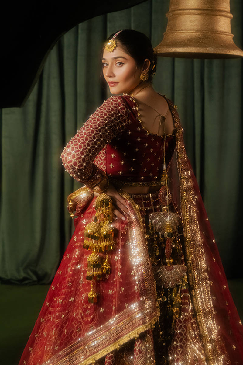 Zarlish By  Mohsin Naveed Ranjha Vol 5 Wedding`24 | ZWU-24-40 - Image 3