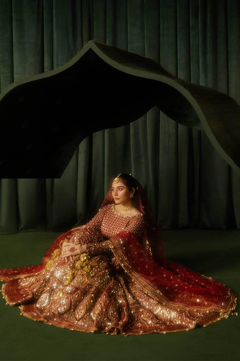 Zarlish By  Mohsin Naveed Ranjha Vol 5 Wedding`24 | ZWU-24-40 - Image 4