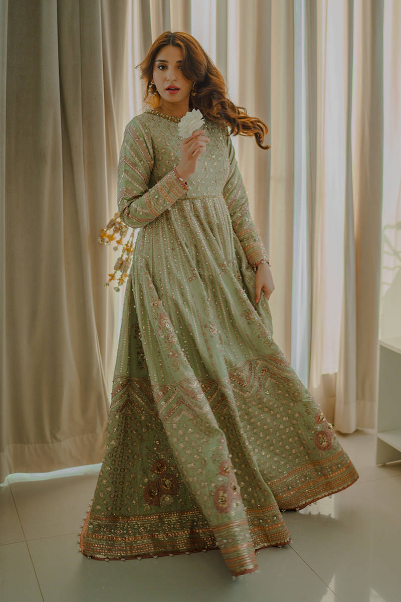 Zarlish By  Mohsin Naveed Ranjha Vol 5 Wedding`24 | ZWU-24-41-1 Ramsha Khan in Mastani - Image 3