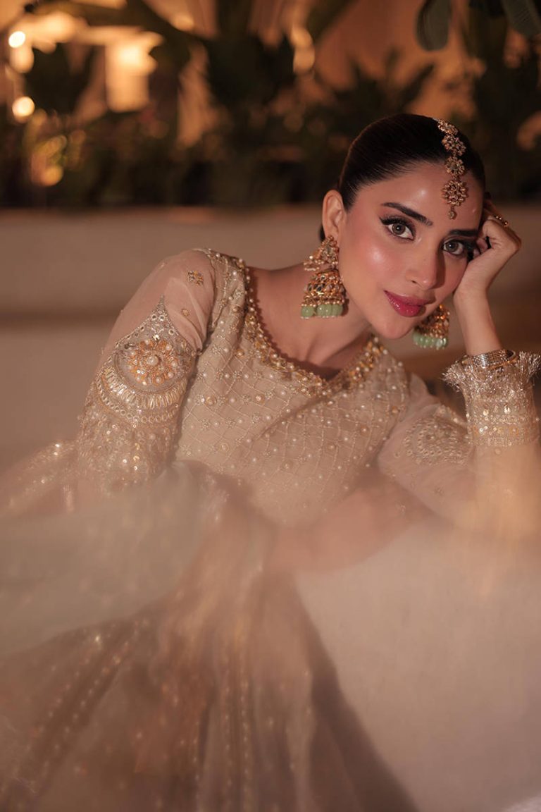 Zarlish By  Mohsin Naveed Ranjha Vol 5 Wedding`24 | ZWU-24-36-1 Saboor Aly in Shabnami - Image 4