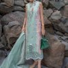 Crimson Luxury Lawn 2024 | Sarfaraz | Sun Kissed - Sea Foam