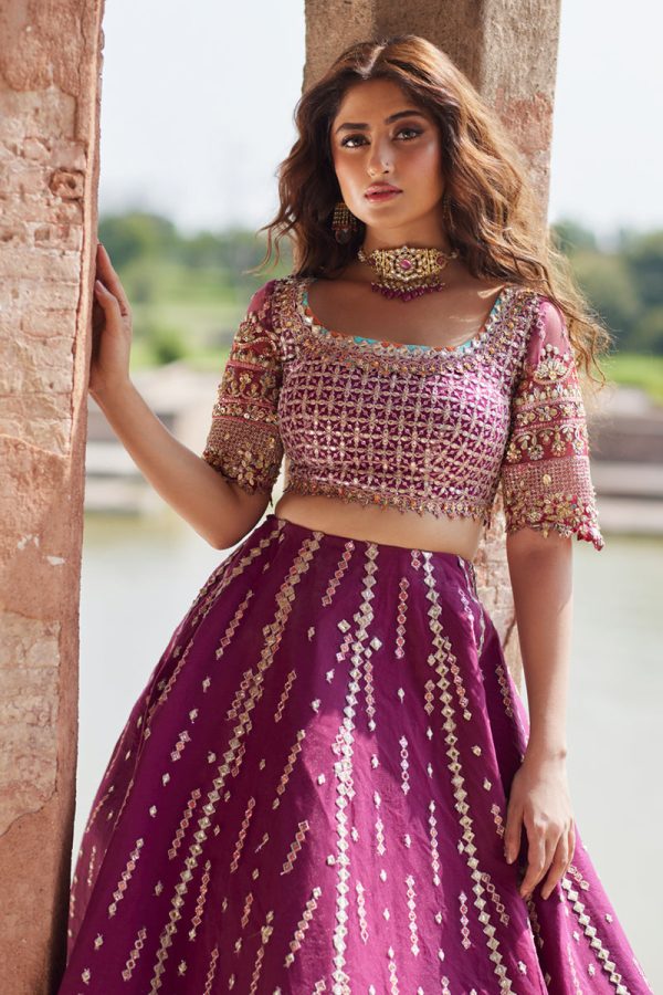 Qalamkar Shadmani Formals | Sajal Ali | SH-04 - Image 3
