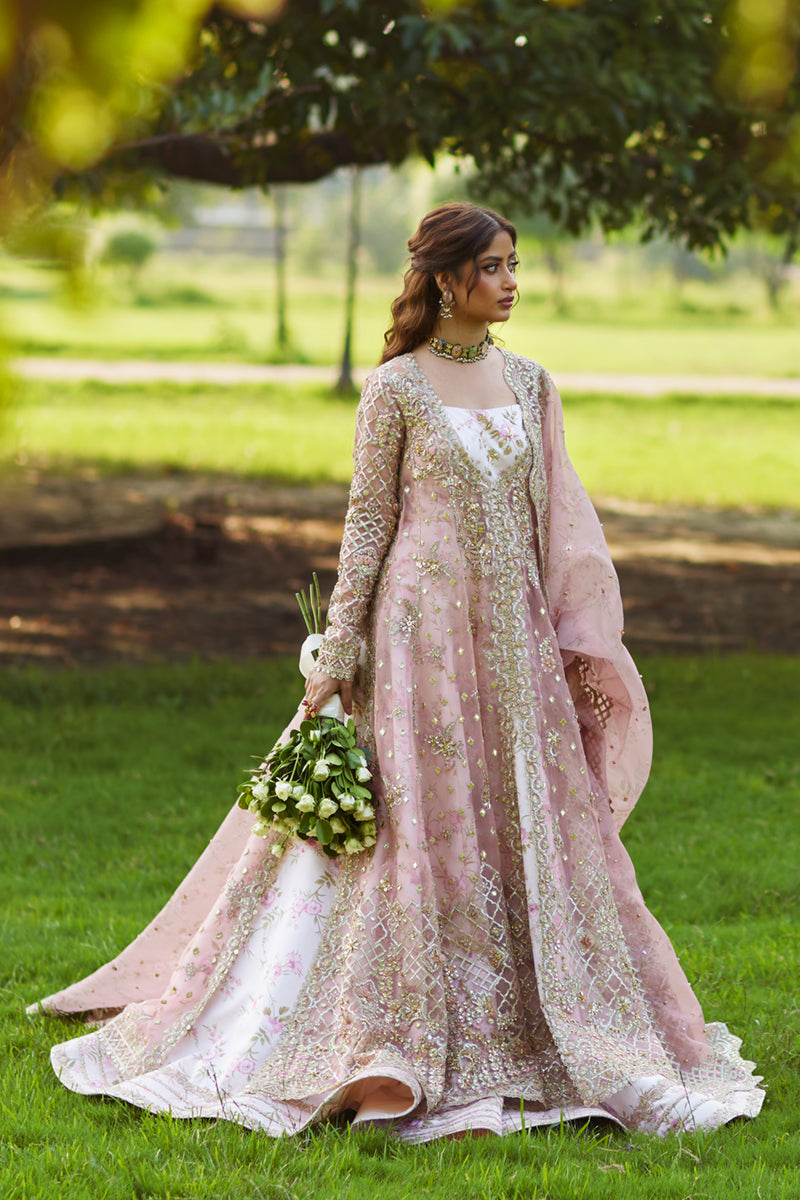 Qalamkar Shadmani Formals | Sajal Ali | SH-08 - Image 5
