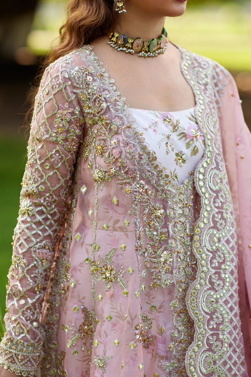 Qalamkar Shadmani Formals | Sajal Ali | SH-08 - Image 7