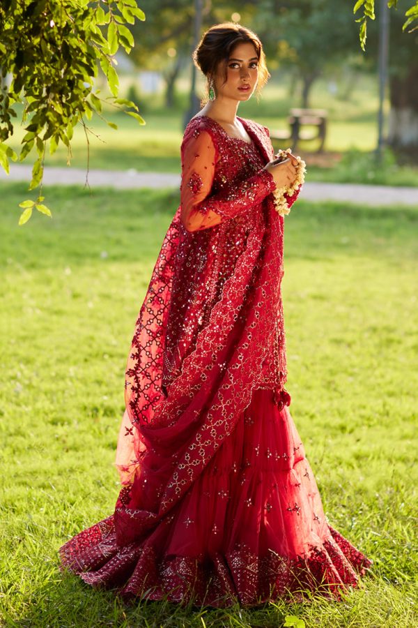 Qalamkar Shadmani Formals | Sajal Ali | SH-07 - Image 2
