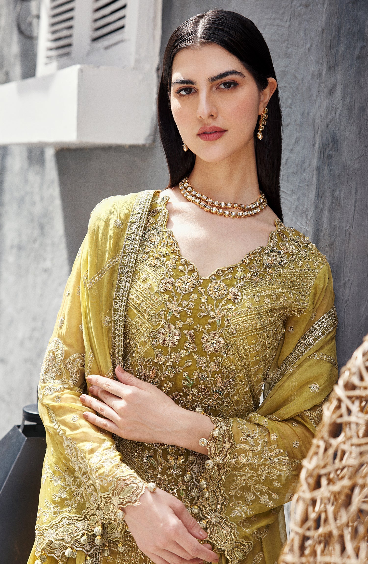 Emaan Adeel Nawabzadi Embroidered | AROOHI - Image 4