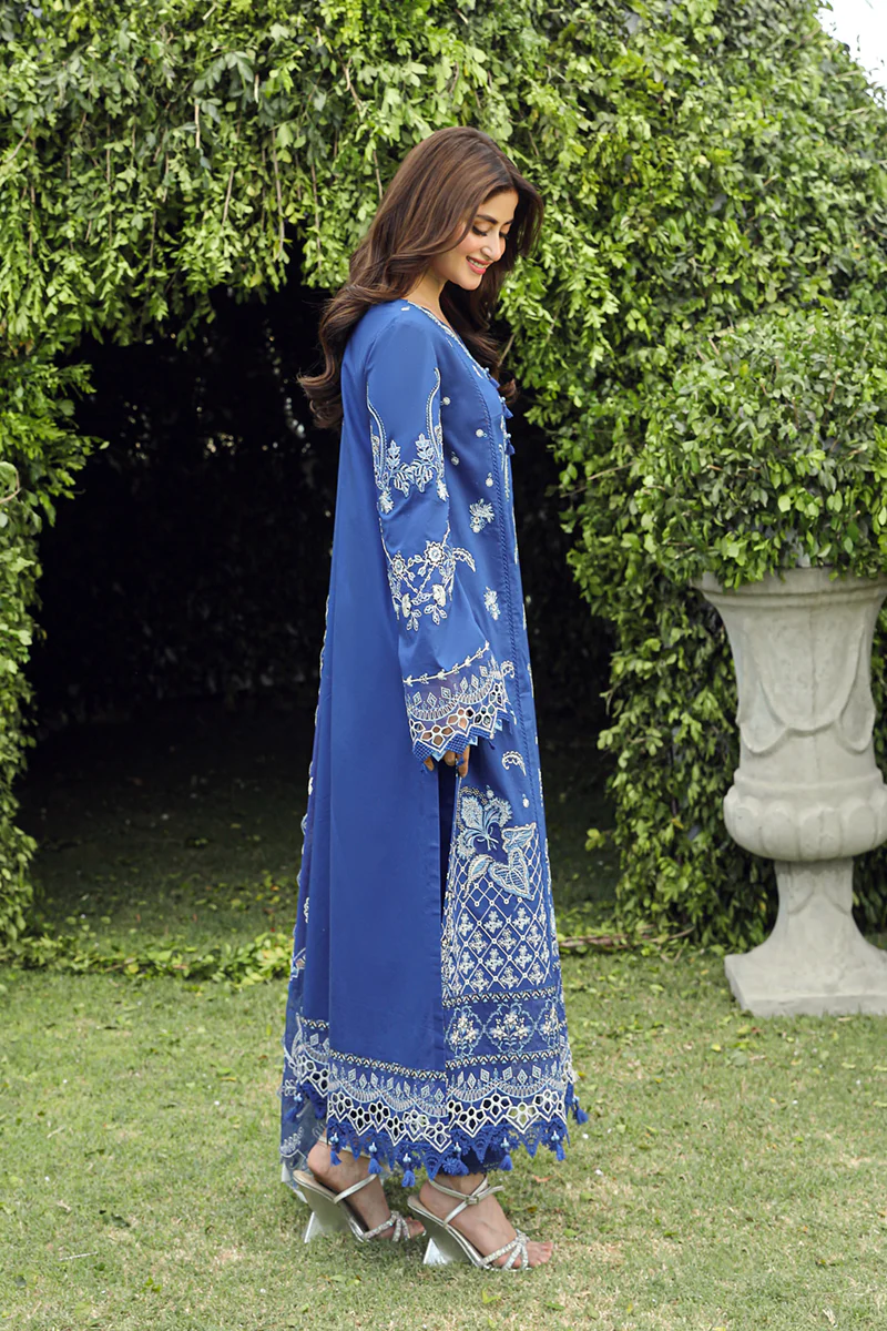 Qalamkar Festive Lawn 2024 | PS-08 - Image 3