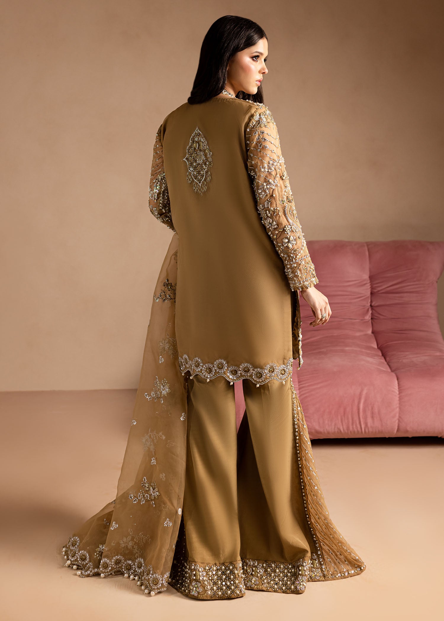 Lamhay Wedding Formals by Maria Osama Khan | Sabahat - Image 6