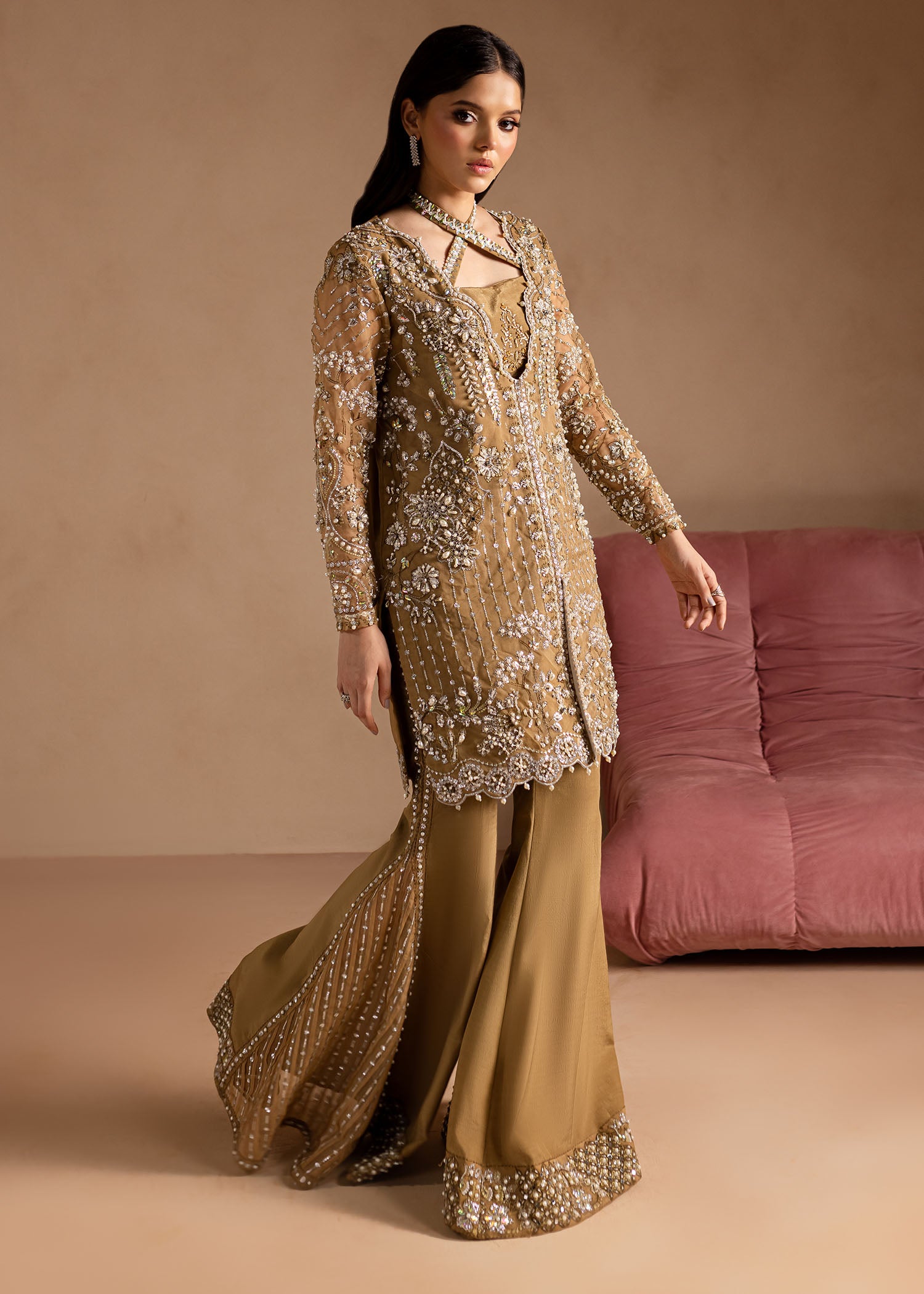 Lamhay Wedding Formals by Maria Osama Khan | Sabahat - Image 5