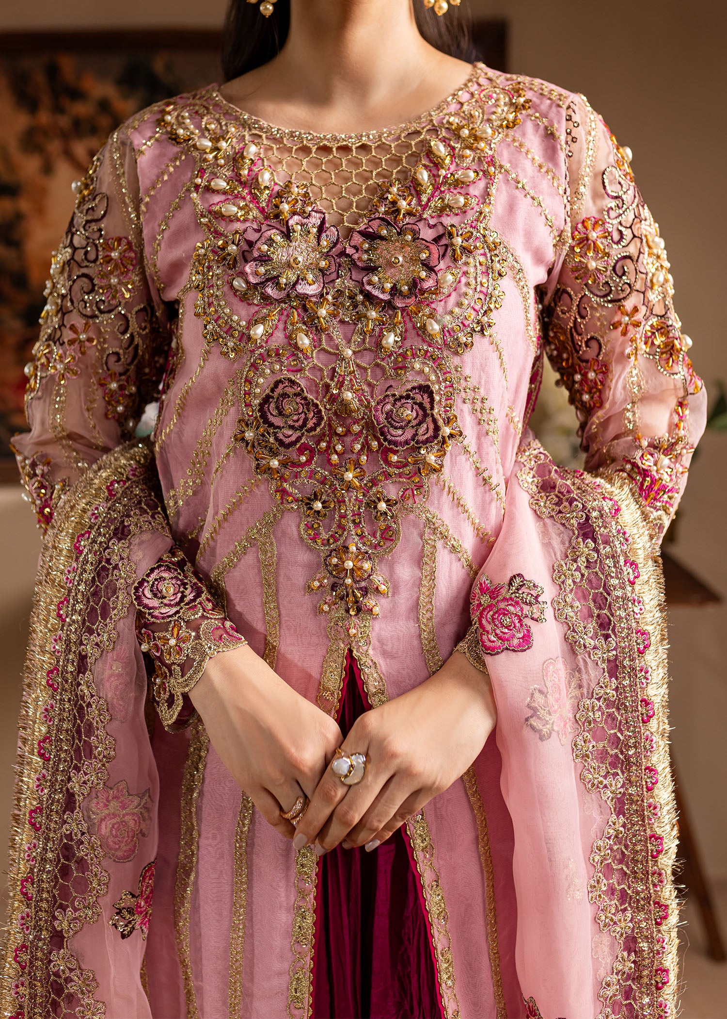 Lamhay Wedding Formals by Maria Osama Khan | Zarmina - Image 5