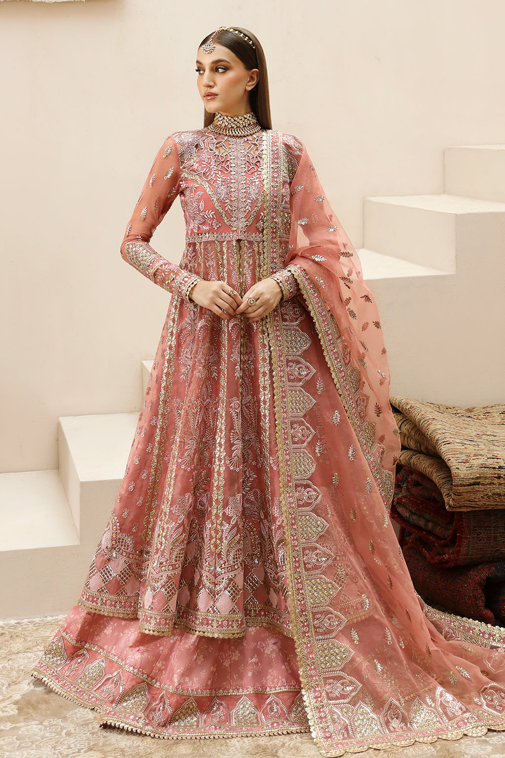 Shehnai by Afrozeh Unstitched Wedding Formal Collection   | AFS-24-05 - Image 8