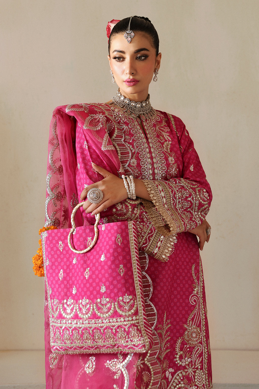Shehnai by Afrozeh Unstitched Wedding Formal Collection   | AFS-24-06 - Image 6