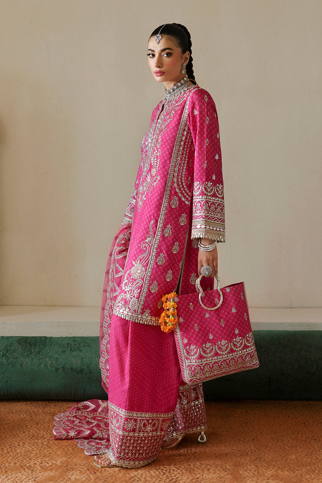 Shehnai by Afrozeh Unstitched Wedding Formal Collection   | AFS-24-06 - Image 4