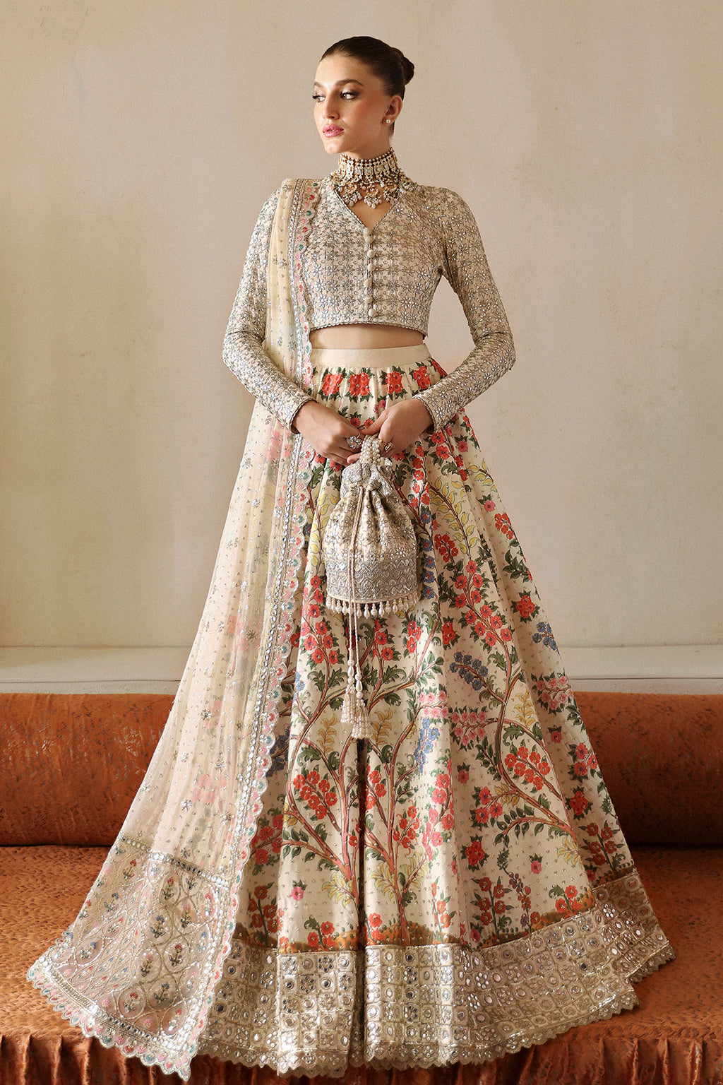 Shehnai by Afrozeh Unstitched Wedding Formal Collection   | AFS-24-09