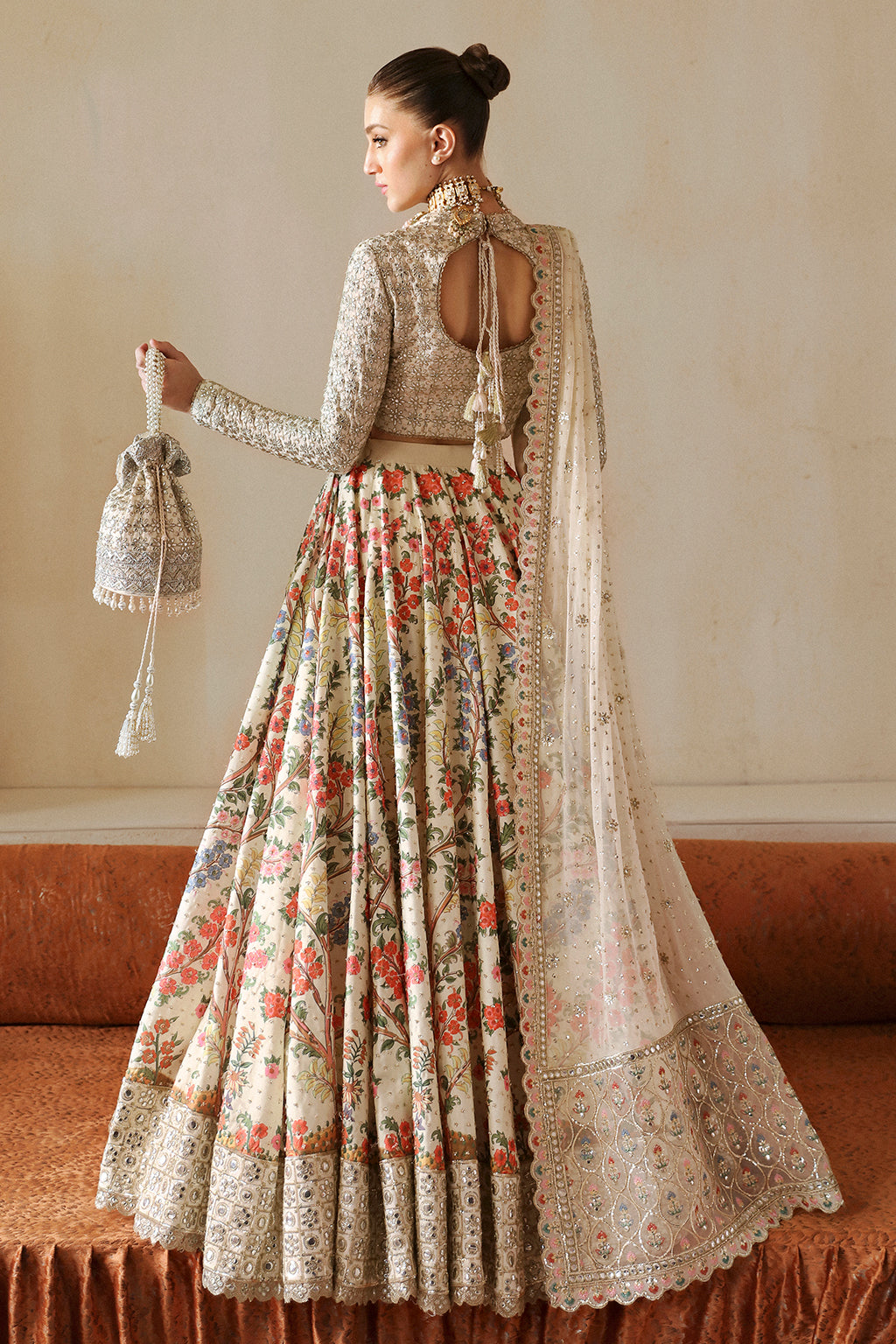Shehnai by Afrozeh Unstitched Wedding Formal Collection   | AFS-24-09 - Image 6
