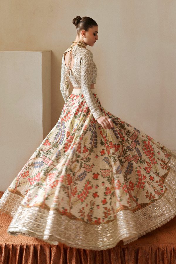 Shehnai by Afrozeh Unstitched Wedding Formal Collection   | AFS-24-09 - Image 3
