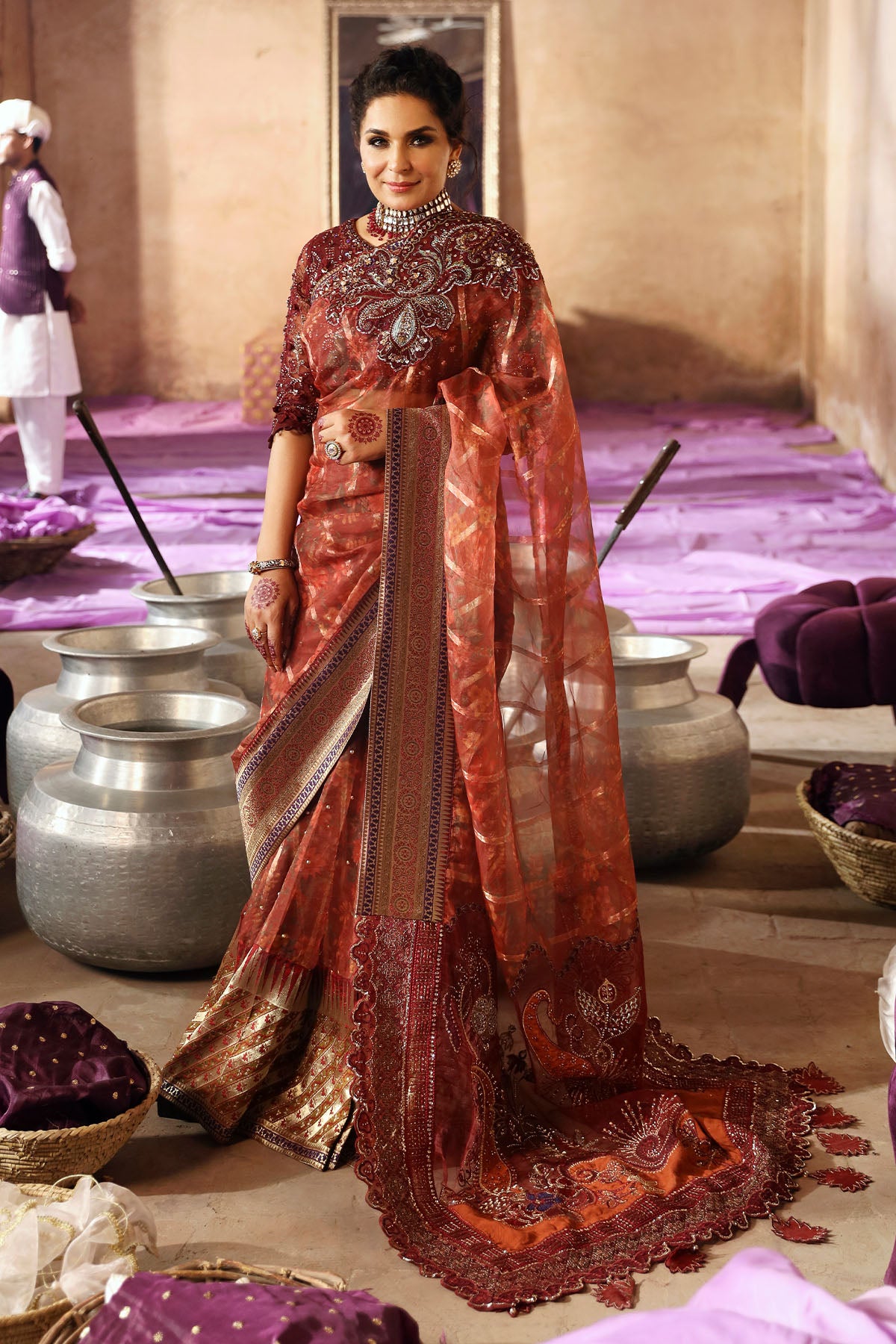Jhoomro Wedding Collection   by Nureh | NL-71 - Image 7