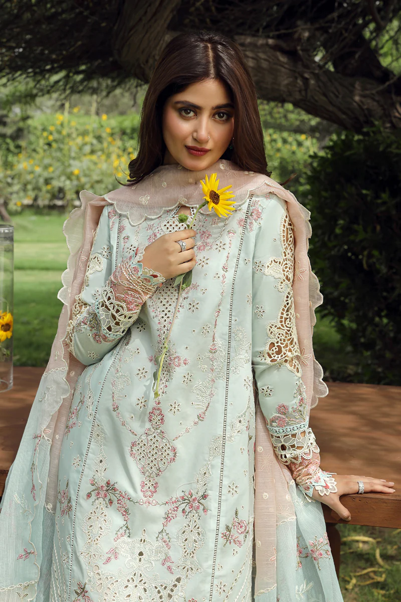 Qalamkar Festive Lawn 2024 | PS-01 - Image 3