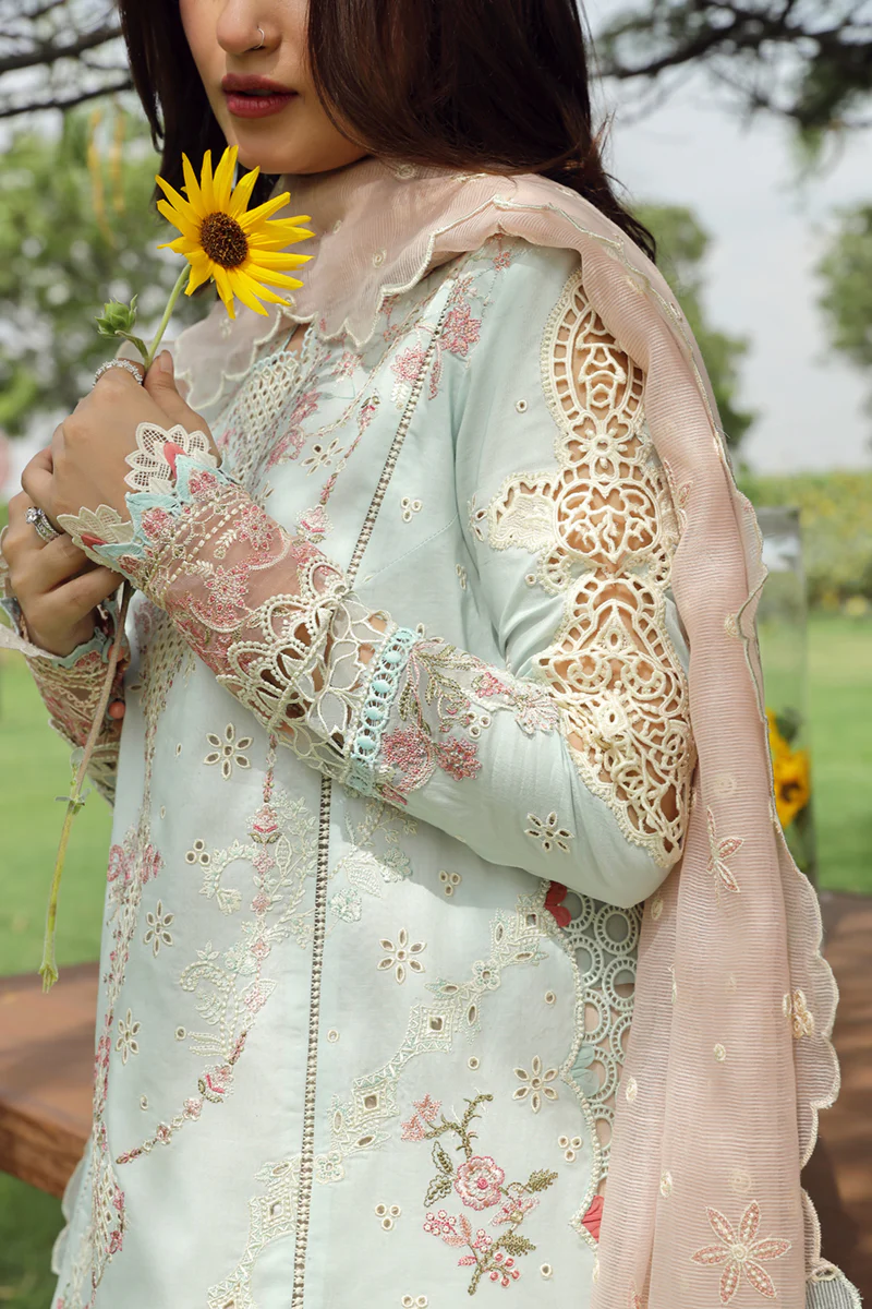 Qalamkar Festive Lawn 2024 | PS-01 - Image 4