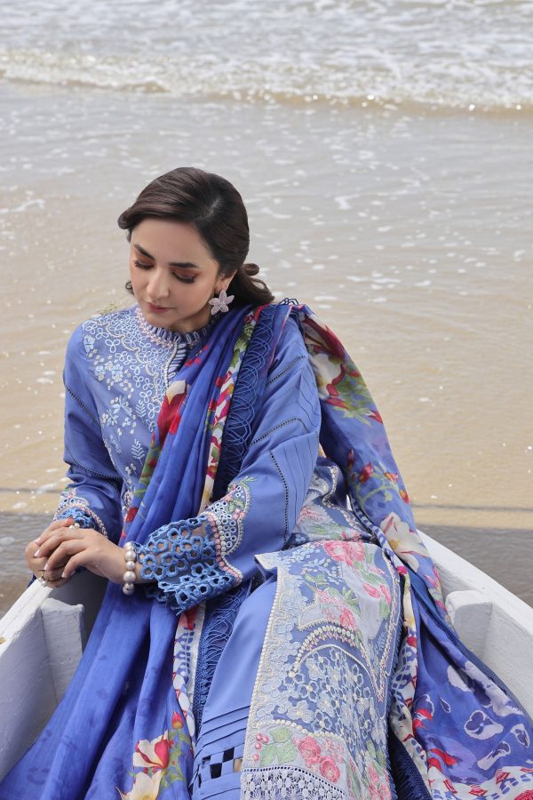 Maryam Hussain Luxury Lawn 24 | AYRA - Image 2