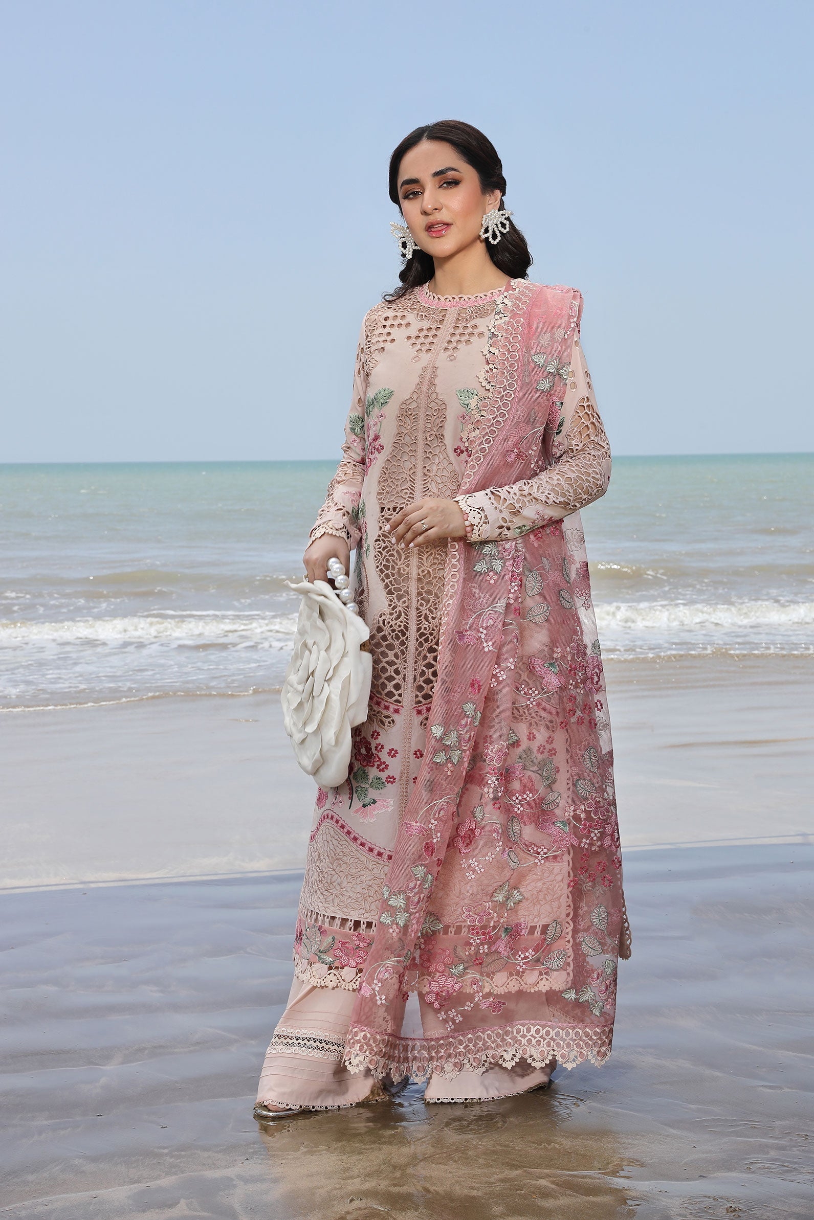 Maryam Hussain Luxury Lawn 24 | MAYA - Image 5