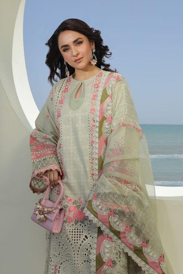 Maryam Hussain Luxury Lawn 24 | HAVANA - Image 2