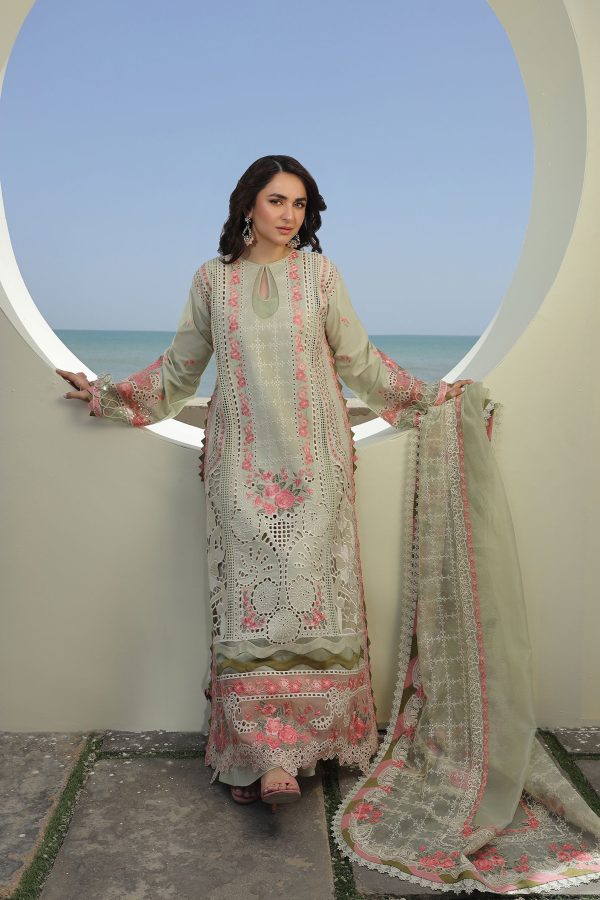 Maryam Hussain Luxury Lawn 24 | HAVANA - Image 6