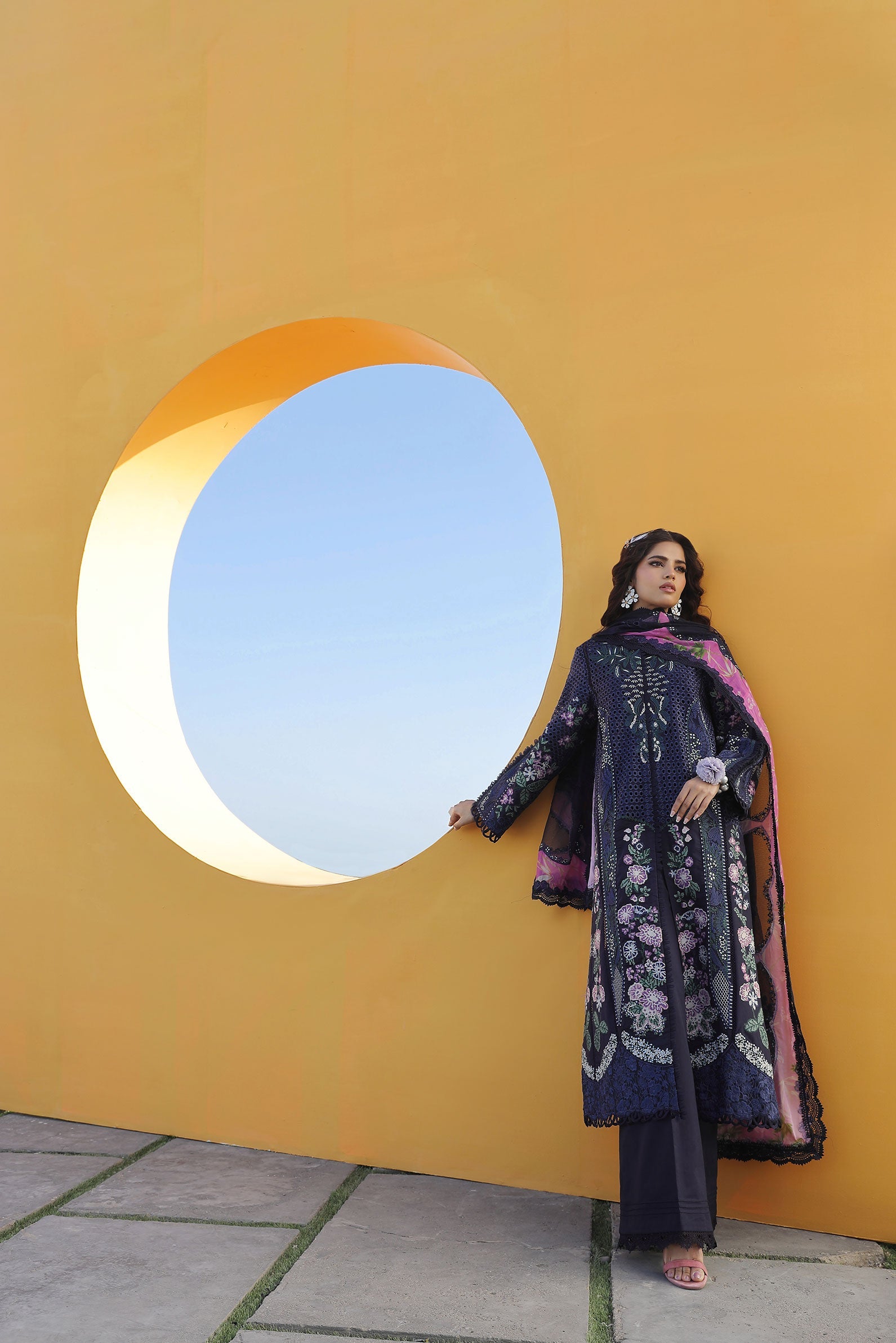 Maryam Hussain Luxury Lawn 24 | ZOYA - Image 5