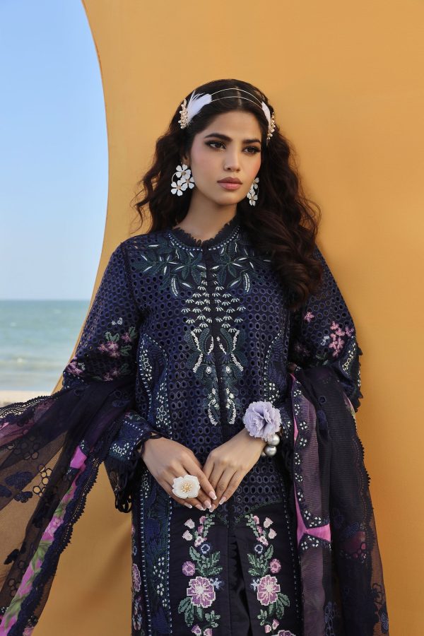Maryam Hussain Luxury Lawn 24 | ZOYA - Image 2