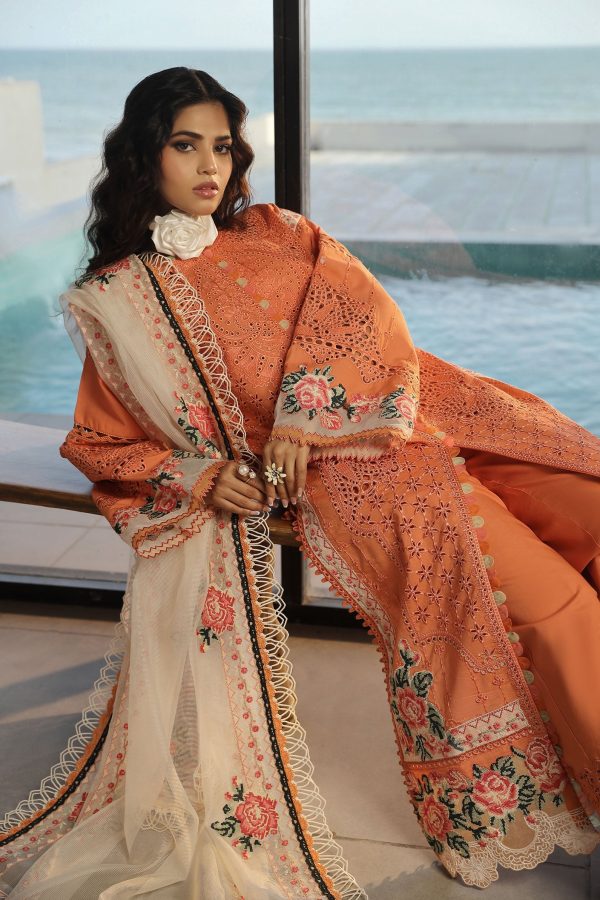 Maryam Hussain Luxury Lawn 24 | XURI - Image 2