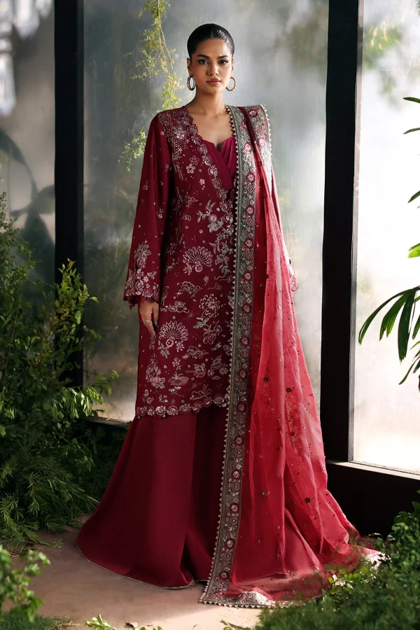 Afrozeh La Fuchsia '25 Party Collection | Yalira