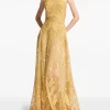 Elie Saab Beaded Halter-neck Dress