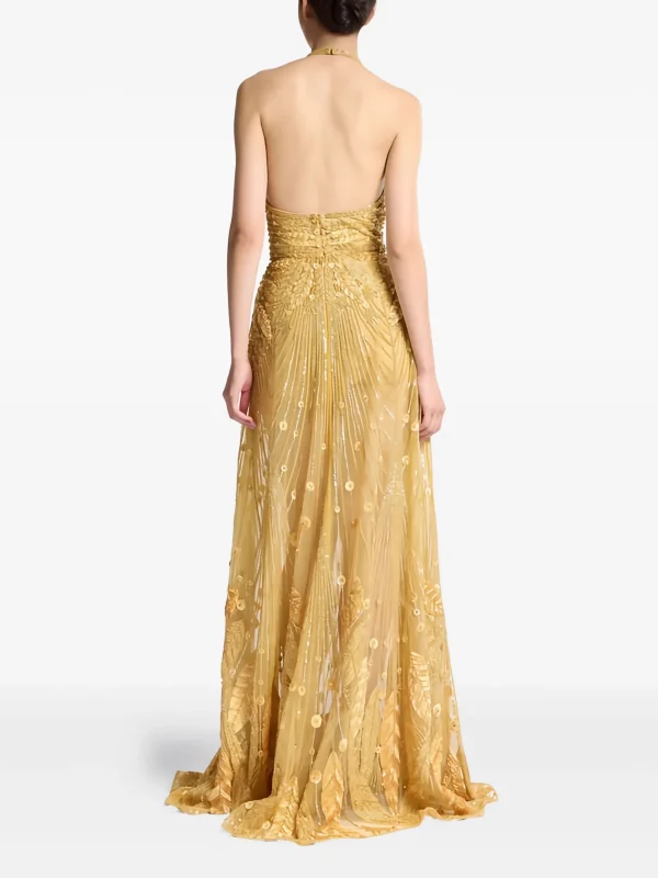 Elie Saab Beaded Halter-neck Dress - Image 2