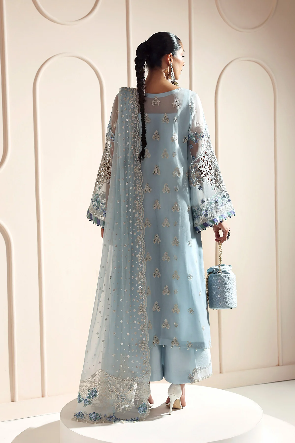 Alizeh Aymal Luxury Vol 2 - AF-BCH-2204-DHANAK - Image 5