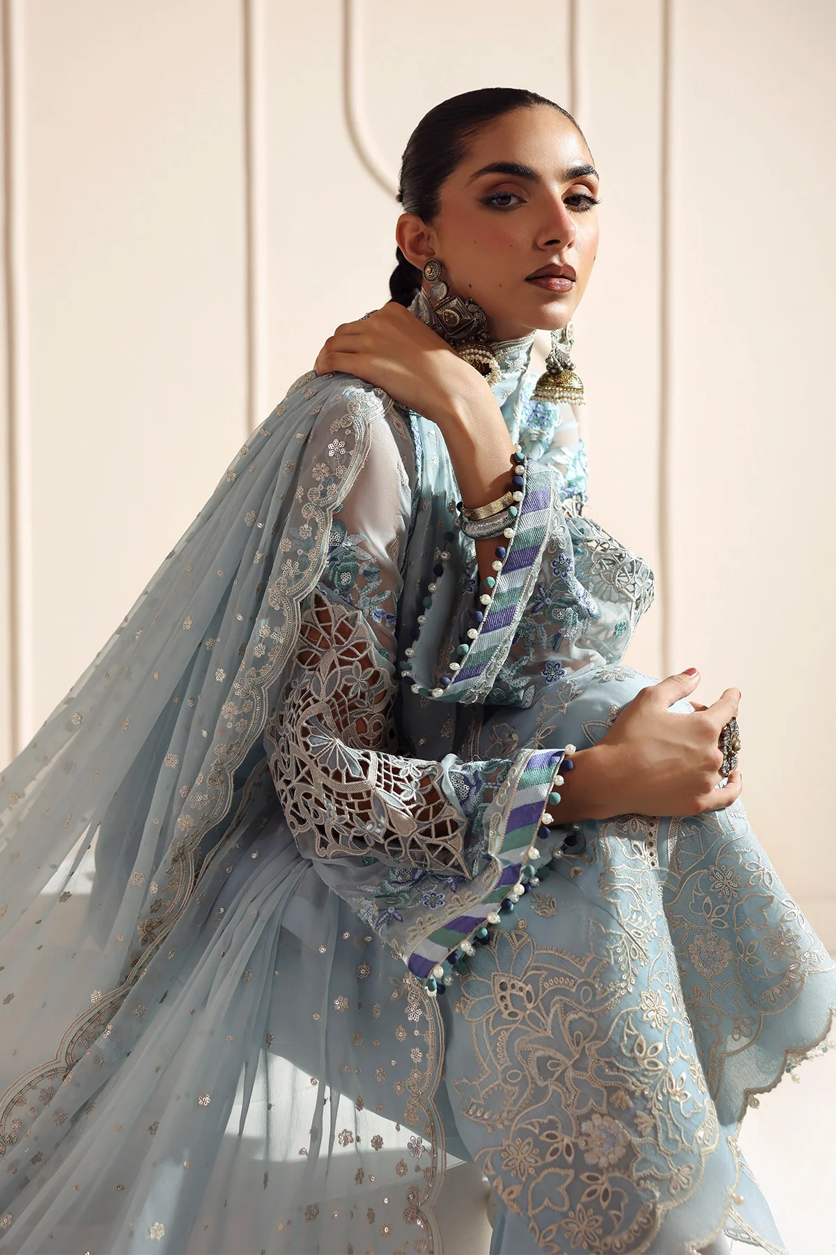 Alizeh Aymal Luxury Vol 2 - AF-BCH-2204-DHANAK - Image 3